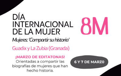 ‘Mujeres: compartir su historia’ con motivo del 8M desde Guadix y La Zubia, en Granada