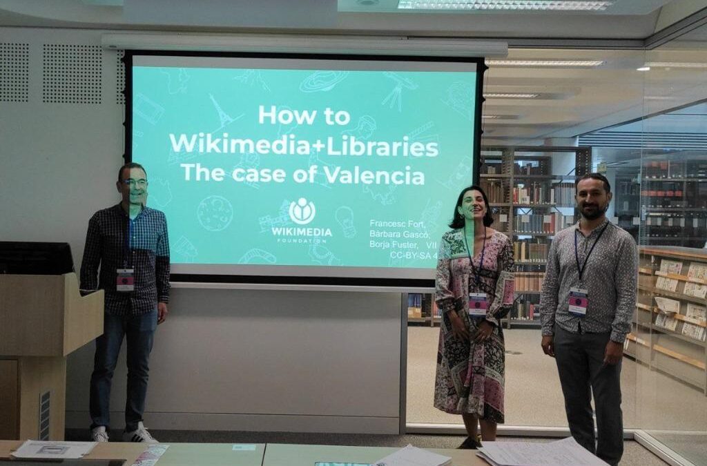 Bibliowikis valencianas en Wikimedia+Libraries International Convention 2022