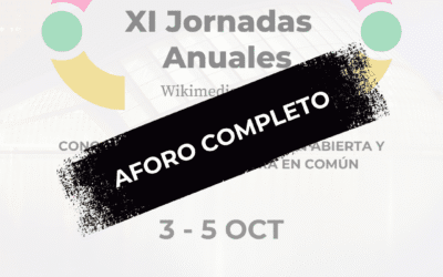 ¡Cerramos inscripciones para las XI Jornadas Anuales de Wikimedia España! 