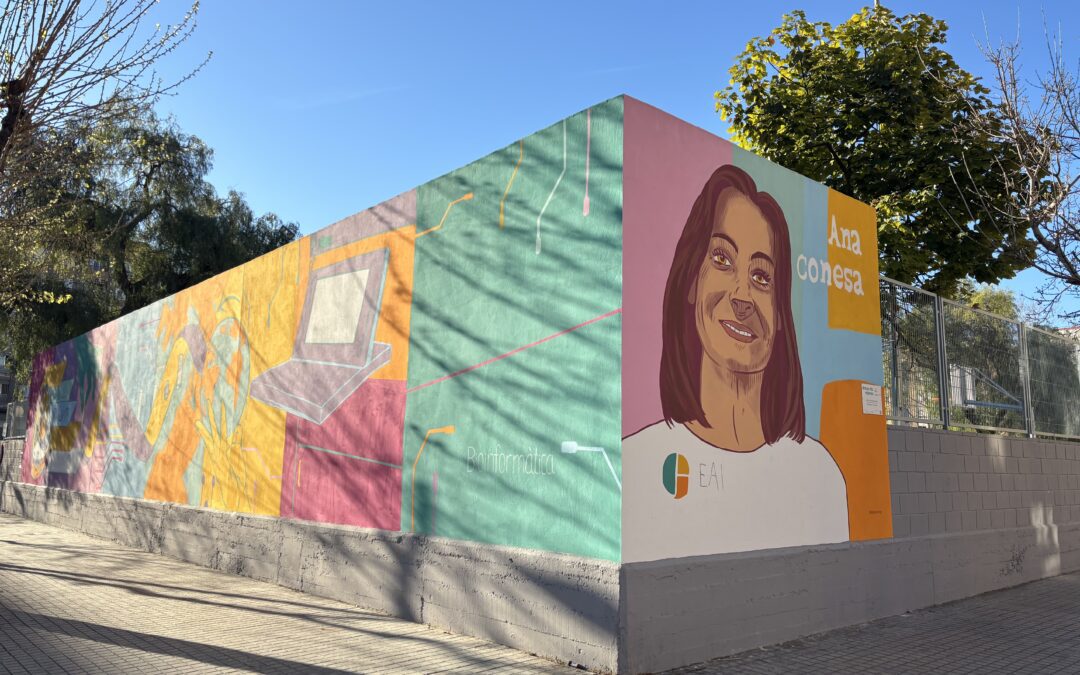 Murales de científicas que llegan a Wikipedia: el proyecto Mujeres de Ciencia 2026