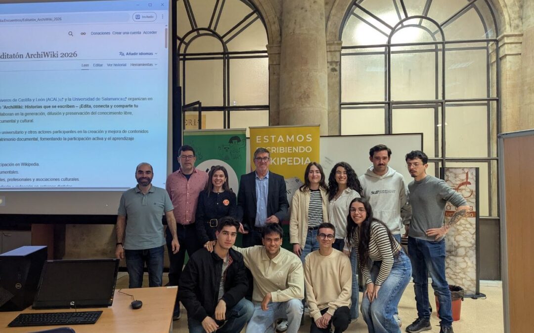 ArchiWiki 2026: Historias que se escriben en Wikipedia desde Salamanca 