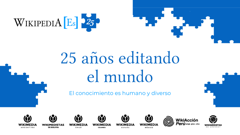 Wikipedia en español 25 años