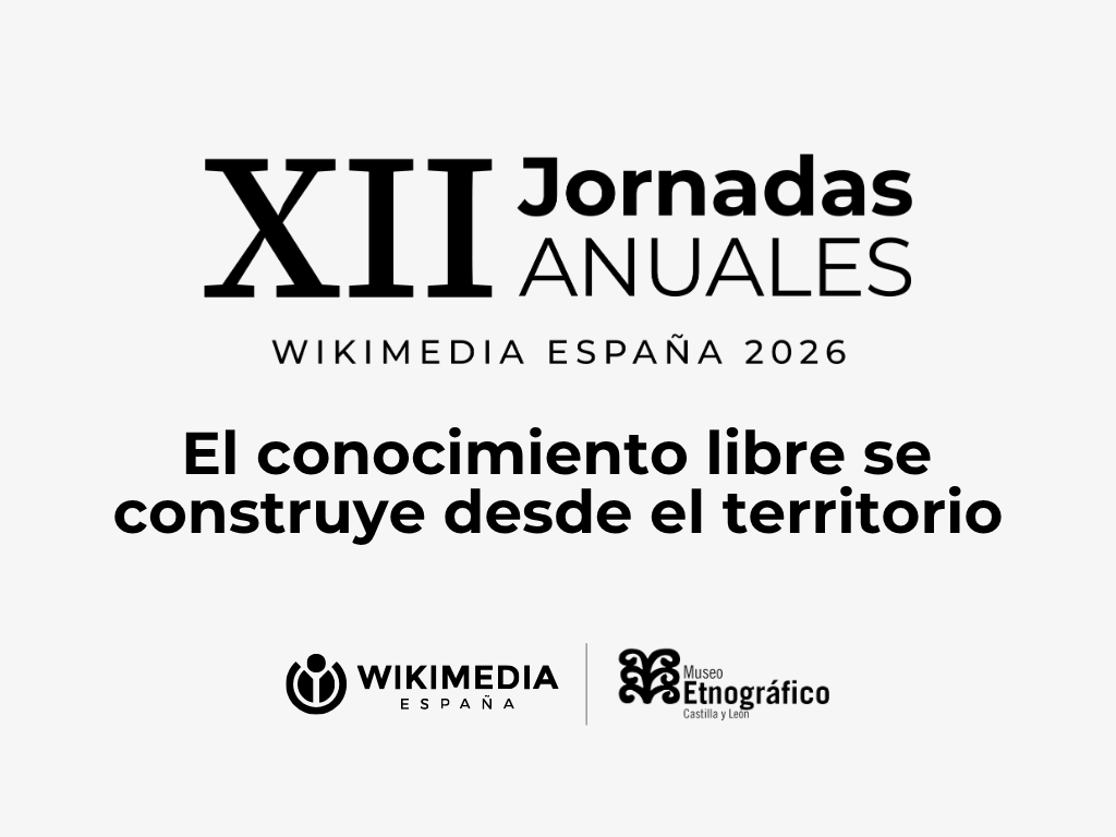 Zamora acogerá las XII Jornadas Anuales de Wikimedia España del 2 al 4 de octubre