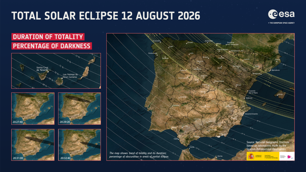 Eclipse total de Sol 2026 en España